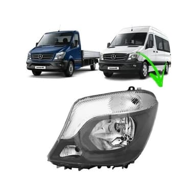 foto de FAROL SPRINTER 17/ LD CZA C/AUX (H7)