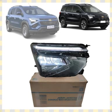 foto de Farol Full Led Projetor Spin 25-26 Dir.