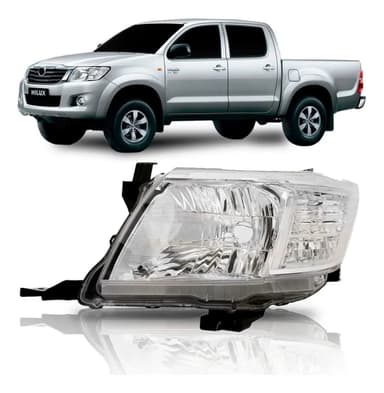 foto de Farol Cromado Hilux 12–15 Dir
