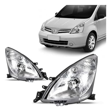 foto de Farol Cromado Livina 09–14 Dir