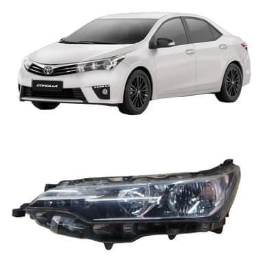 foto de Farol Com Led Import. Corolla 18-19 Esq.