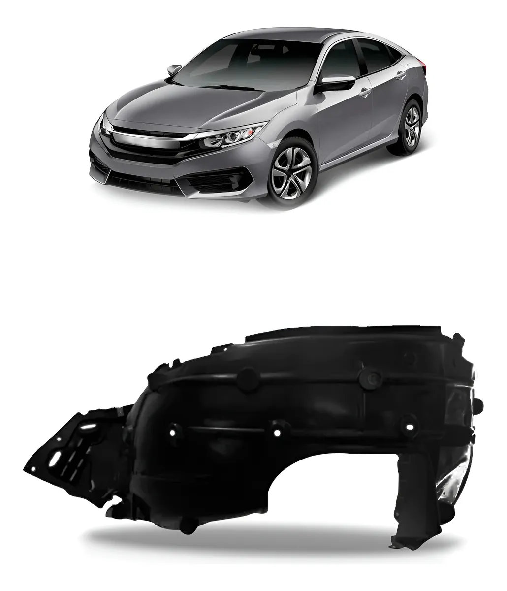 foto de Para-Barro Civic 2017 a 2021 Diant. Esq