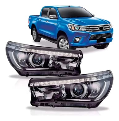 foto de Farol Importado Hilux 16-20 Led Drl Dir.