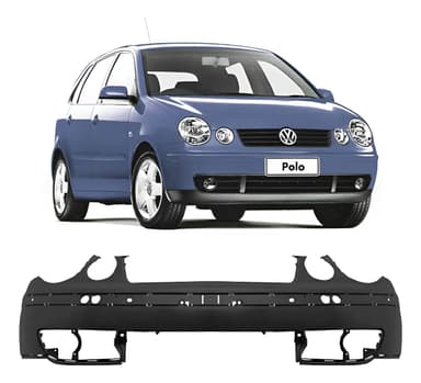 foto de Para-Choque Polo 2003 a 2006 Diant. S/H