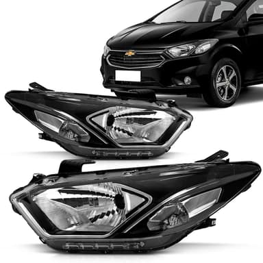 foto de Farol Led Onix LT 17-19 Cromado Dir.