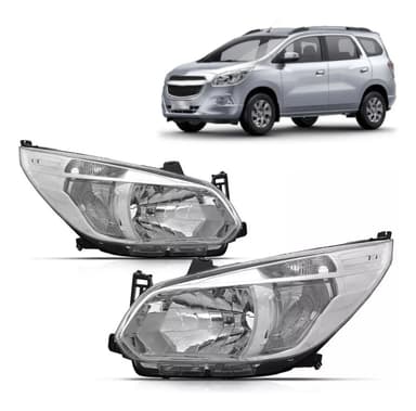 foto de Farol Cromado Spin 12–18 Esq