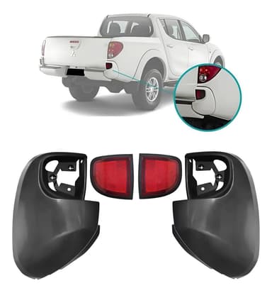 foto de Para-Choque Tras. Esq. L200 Triton 07-16