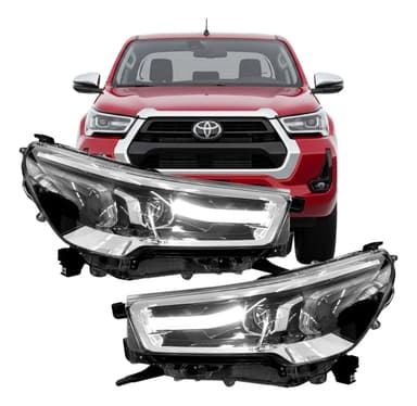 foto de Farol Importado Hilux 21-23 Led Drl Esq.