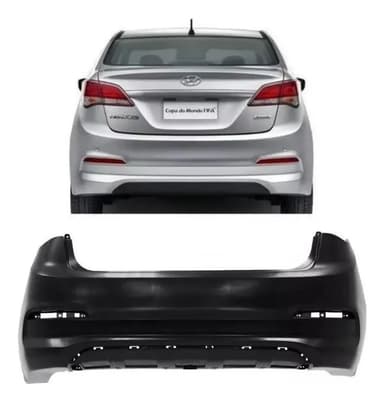 foto de Para-Choque HB20 Sedan 2016-2019 Tras.