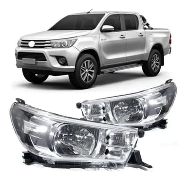 foto de Farol TYC Cromado Hilux 16-20 Esq.