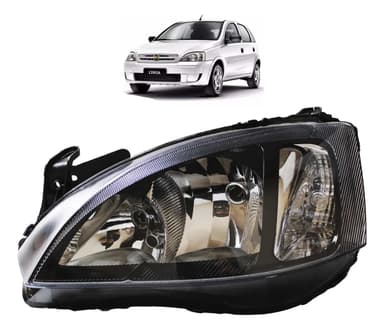 foto de Farol Importado Corsa 02-12 M.Negra Esq.