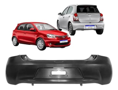 foto de Para-Choque Etios Hatch 2012-2016 Tras.