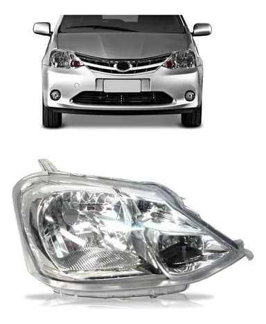 foto de Farol Cinza Etios 13–18 Esq