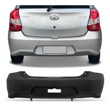 foto de Para-Choque Etios Hatch 2017-2021 Tras.