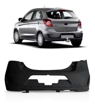 foto de Para-Choque Ka Hatch 2019 a 2021 Tras.