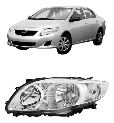 foto de Farol Importado Corolla 09-11 Dir.