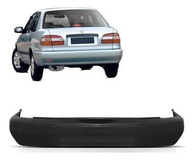 foto de Para-Choque Tras. Corolla 1998-2001