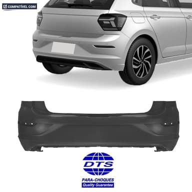 foto de Para-Choque Polo 2022-2025 Sem Sensor