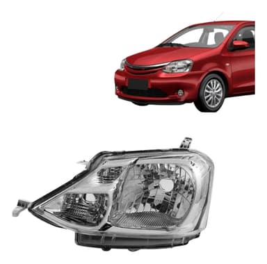 foto de Farol Cromado Importado Etios 12-16 Dir.