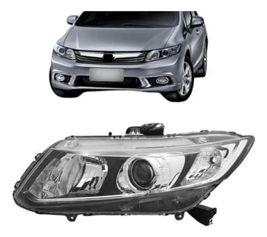 foto de Farol Elétrico C/Motor Civic 12–16 Esq