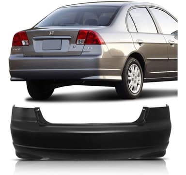 foto de Para-Choque Tras. Civic 2004 e 2005