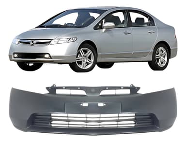 foto de Para-Choque Civic 2006 a 2008 Diant.